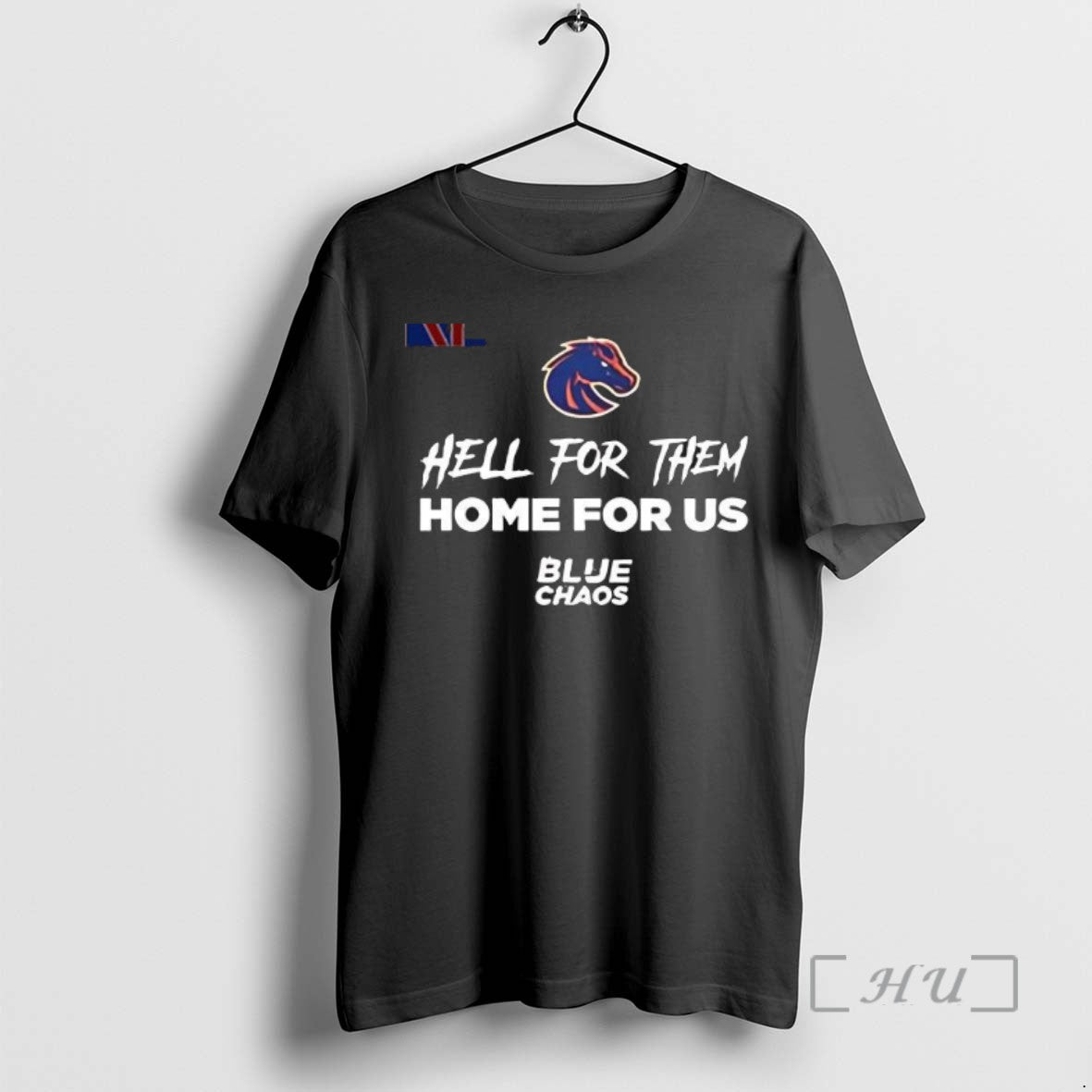 Officials Hell For Them Home For Us Boise State Broncos Tee Sweater