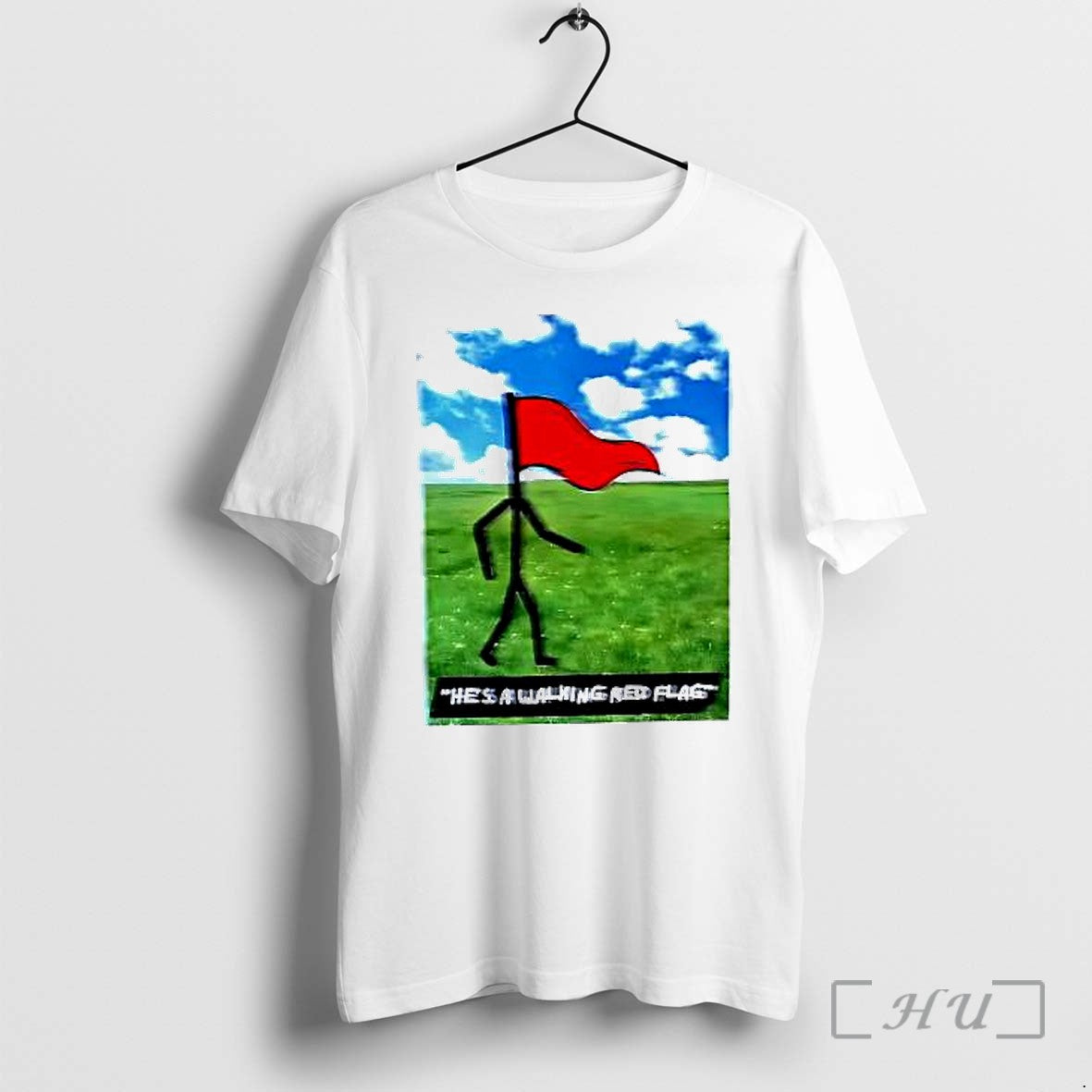Officials Hes A Walking Red Flag Premium T Shirts Sweater Jpg Unisex