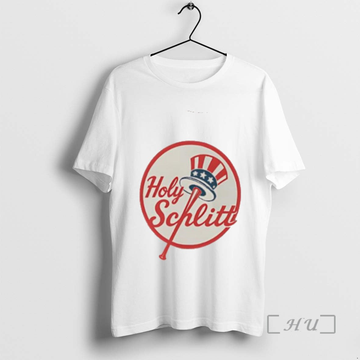 Officials Holy Schlitt Uncle Sam Hat On A Stick Tee Sweater