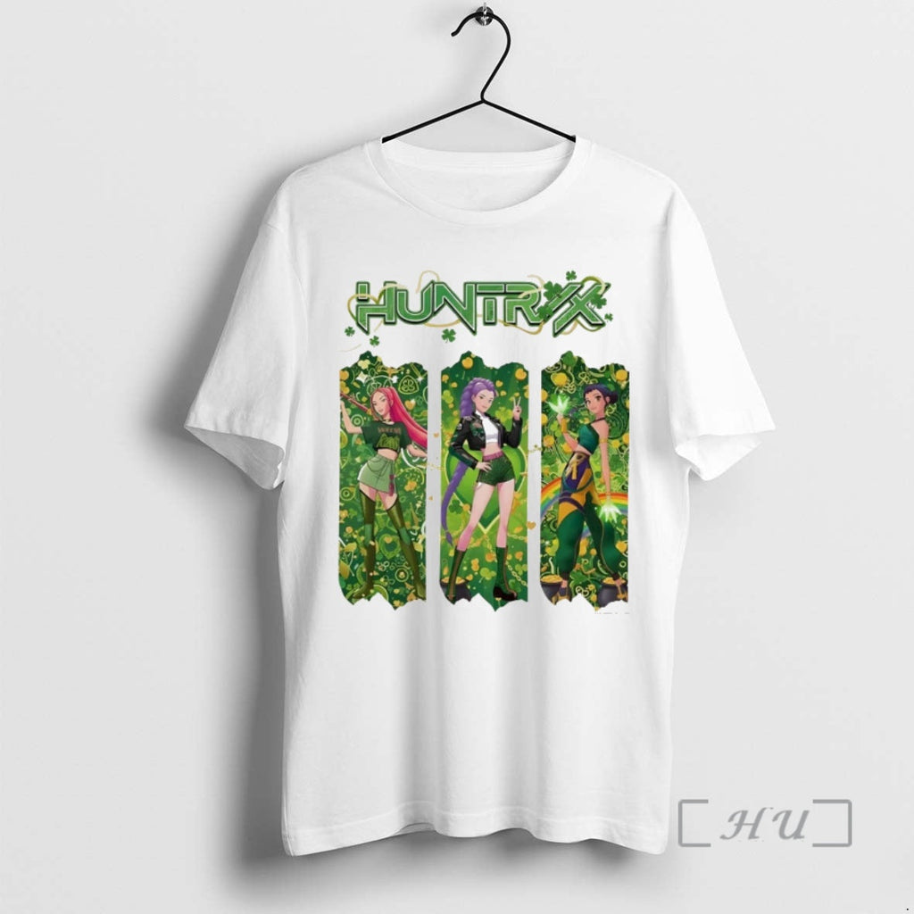 Officials Huntrix Kpop Demon Hunter Happy Patricks Day Unisex