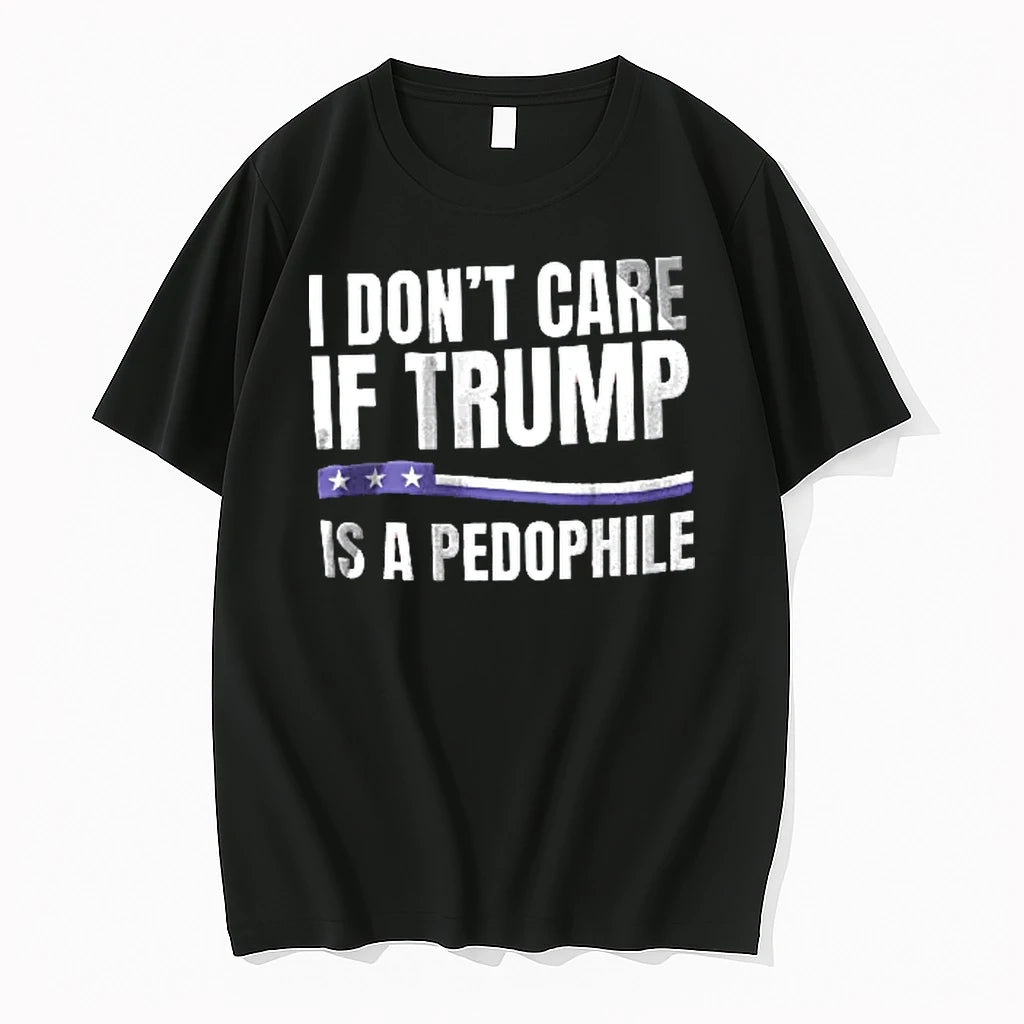 Officials I Dont Care If Trump Is A Pedophile Youth T Shirt Sweater