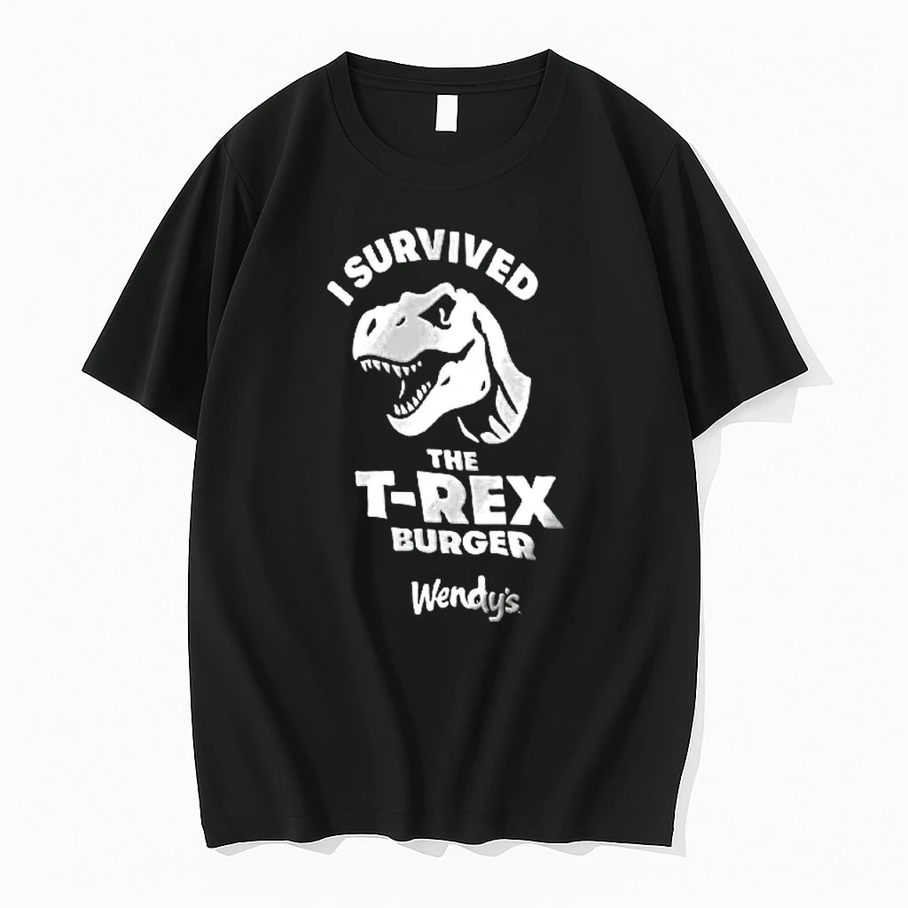 Officials I Survived The T Rex Burger Wendys T Shirt Sweater