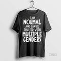 Officials I Am Normal And Can Be Trusted With Multiple Genders Tee Shirt Sweater