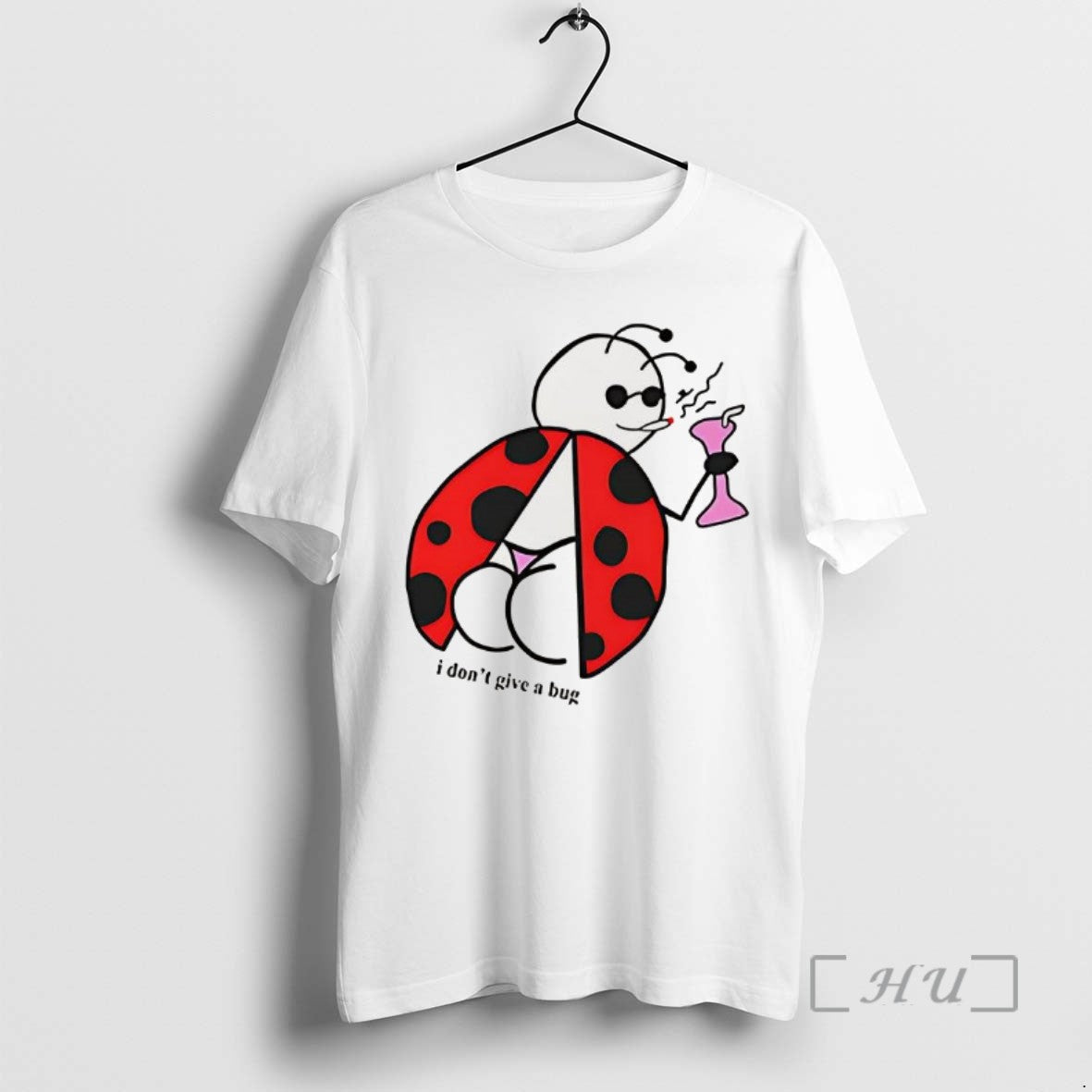 Officials I Dont Give A Bug Ladybug Meme Tee Sweater