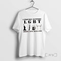 Officials I Proudly Support Lgbt Liberty Guns Beer Tits Shirts Sweater