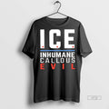 Officials Ice Inhumane Callous Evil Tee Shirt Sweater