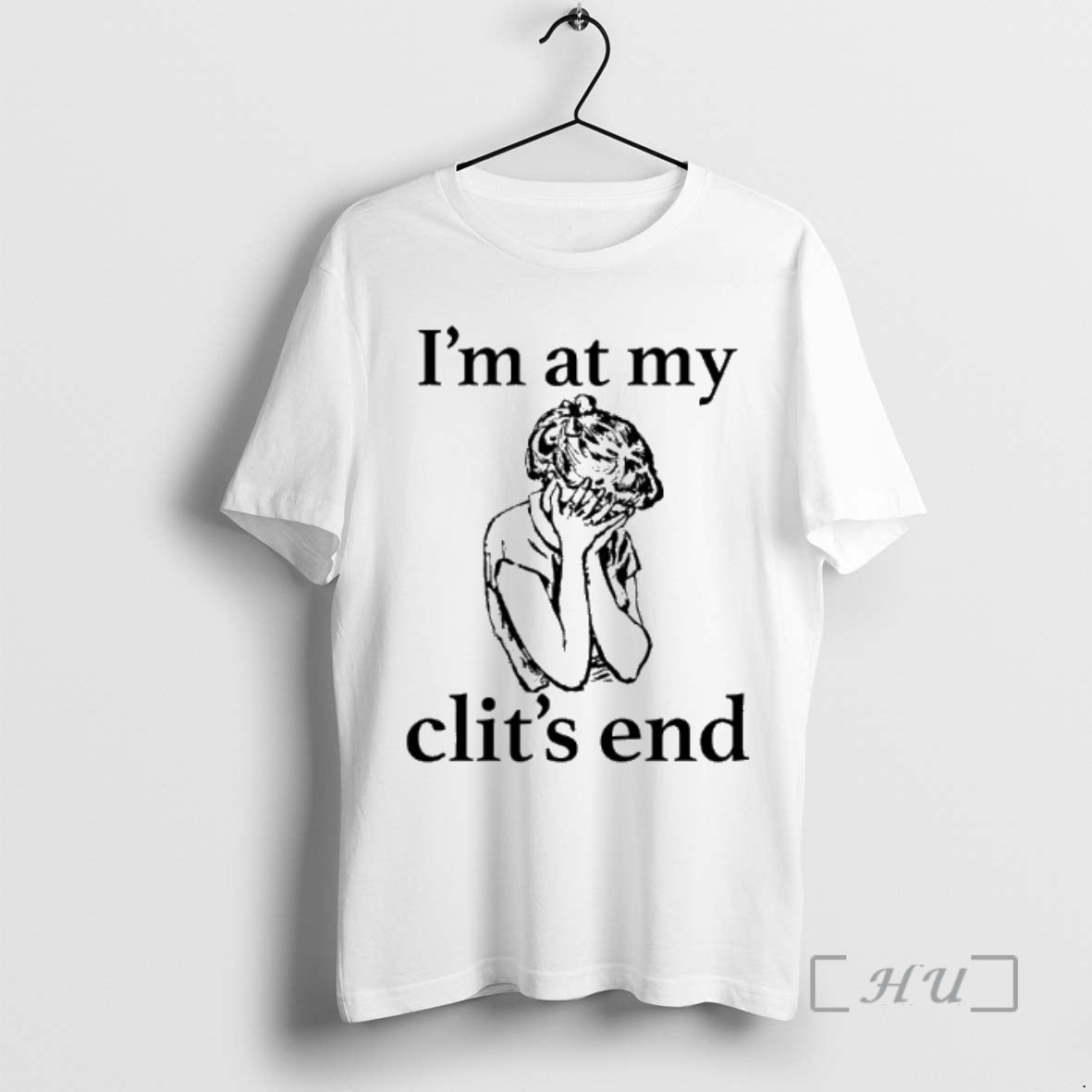 Officials Im At My Clits End Woman Holding Her Head Unisex