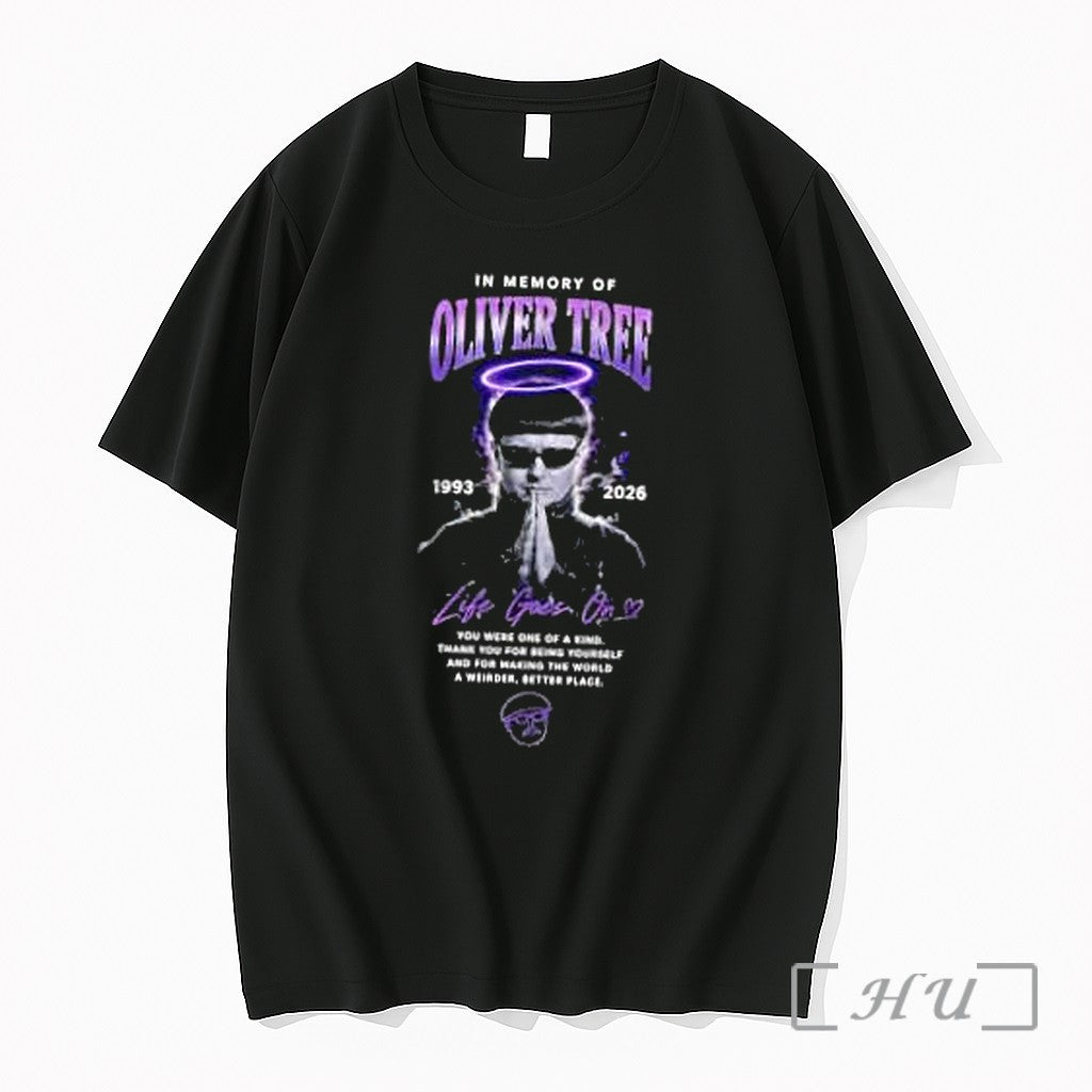 Officials In Memory Of Oliver Tree Tribute Life Goes On 1993 2026 Premium T Shirts Unisex
