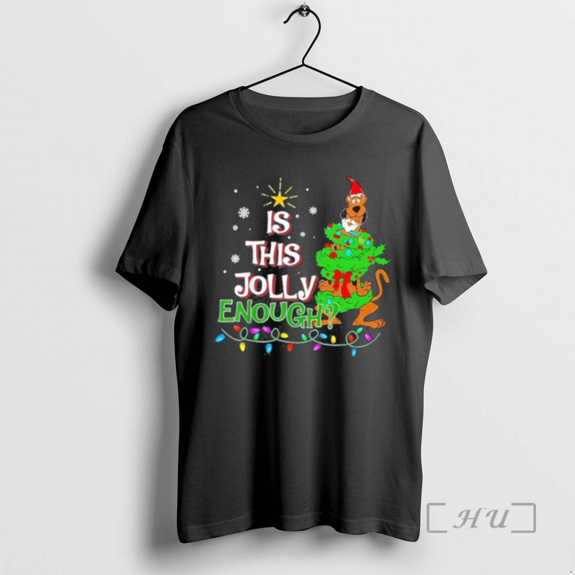 Officials Is This Jolly Enough Light Tree Christmas Shirts Sweater