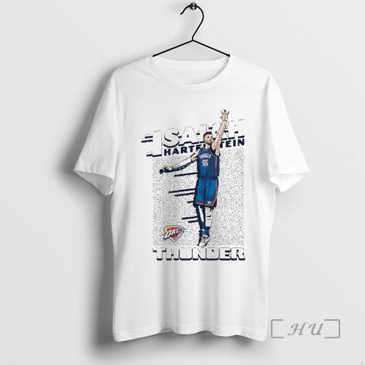 Officials Isaiah Hartenstein Oklahoma City Thunder Basketball Player Action Graphic Unisex