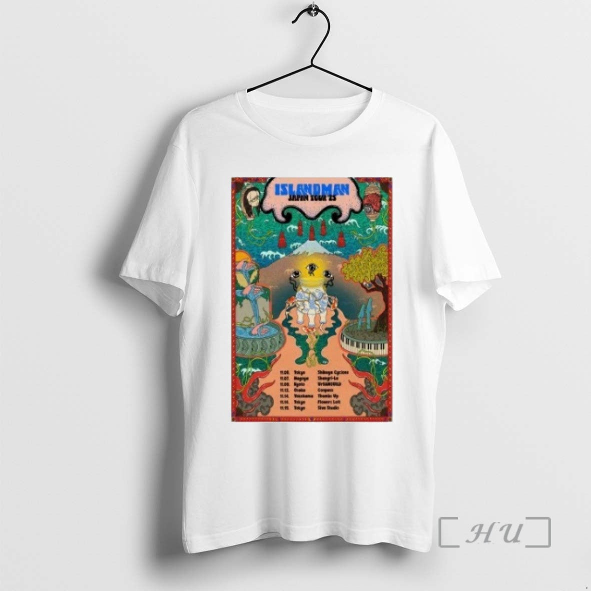 Officials Islandman Japan Tour 2025 Tee Shirt Sweater