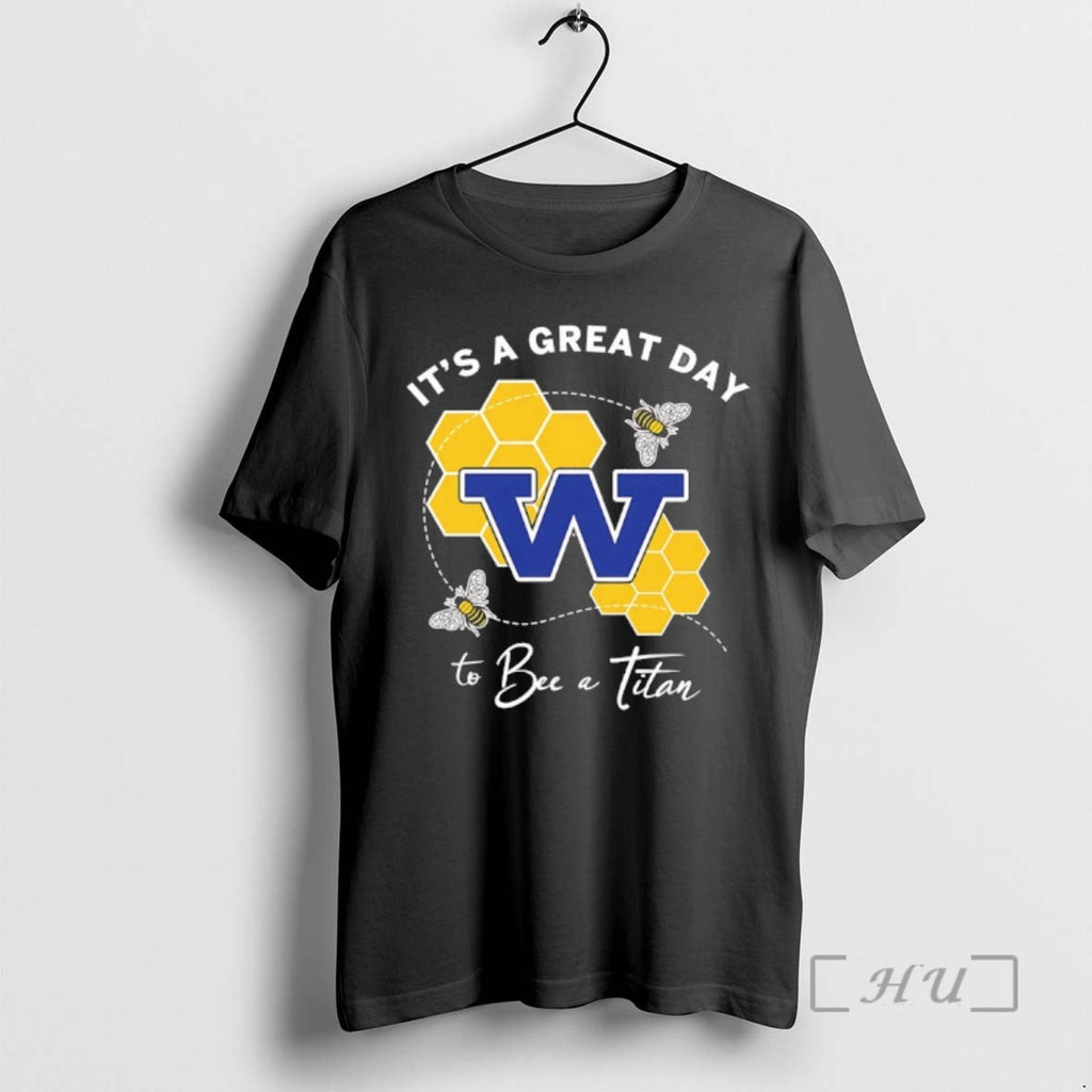 Officials Its A Great Day To Bee A Titan Logo Unisex