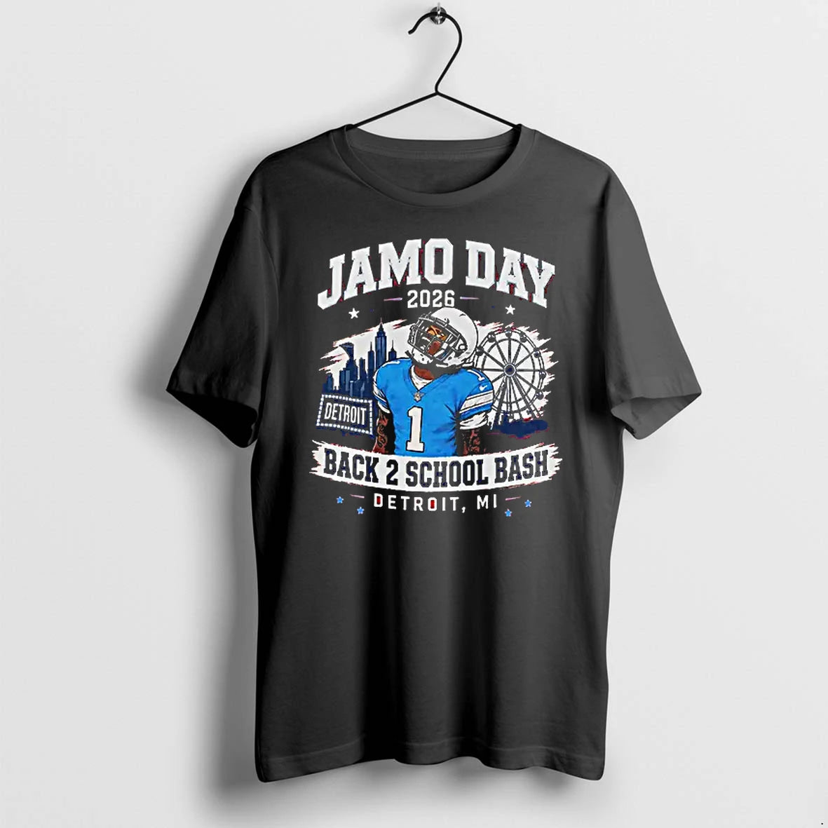Officials Jameson Williams Jamo Day 2026 Back 2 School Bash T Shirt Sweater