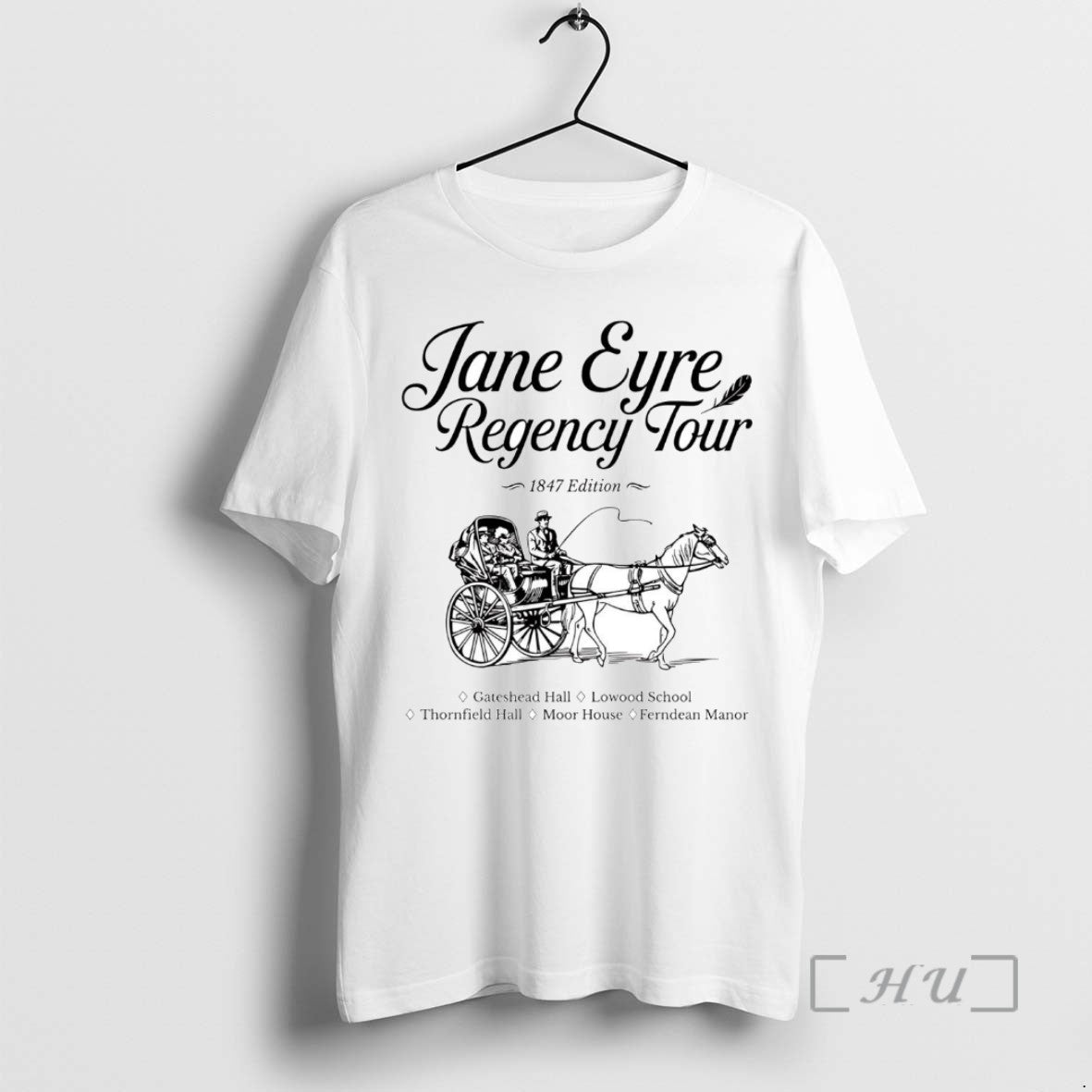 Officials Jane Eyre Regency Tour 1847 Edition Gateshead Hall Lowood School Shirts Sweater