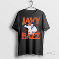 Officials Javy Baez Detroit Tigers Baseball Signature Tee Sweater