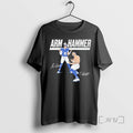 Officials Jaxson Dart And Cam Skattebo Arm Hammer New York Giants Signature Shirts Sweater