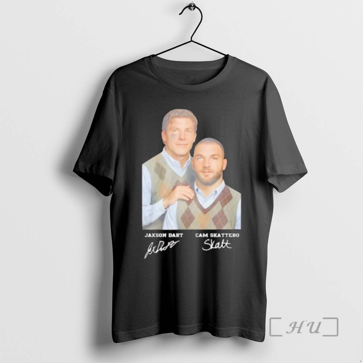 Officials Jaxson Dart And Cam Skattebo Step Brothers Signatures Tee Sweater