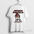 Officials Jayden Daniels Washington Commanders Quarterback Pixel T Shirt Sweater