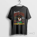 Officials Jayden Daniels Washington Commanders Football Caricature Player Graphic Tee Sweater