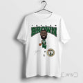 Officials Jaylen Brown Boston Celtics Basketball Signature Caricature Unisex