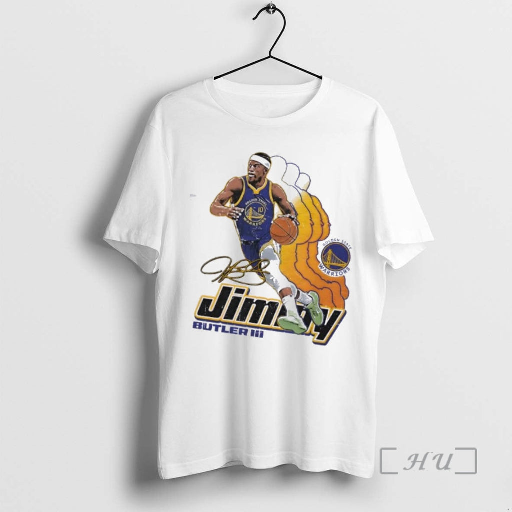 Officials Jimmy Butler 10 Golden State Warriors Retro Signature Unisex