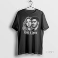 Officials Jisoo X Zayn Eyes Closed Tee Shirt Sweater