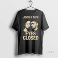 Officials Jisoo X Zayn Eyes Closed Jisoo Zayn Tee Shirt Sweater