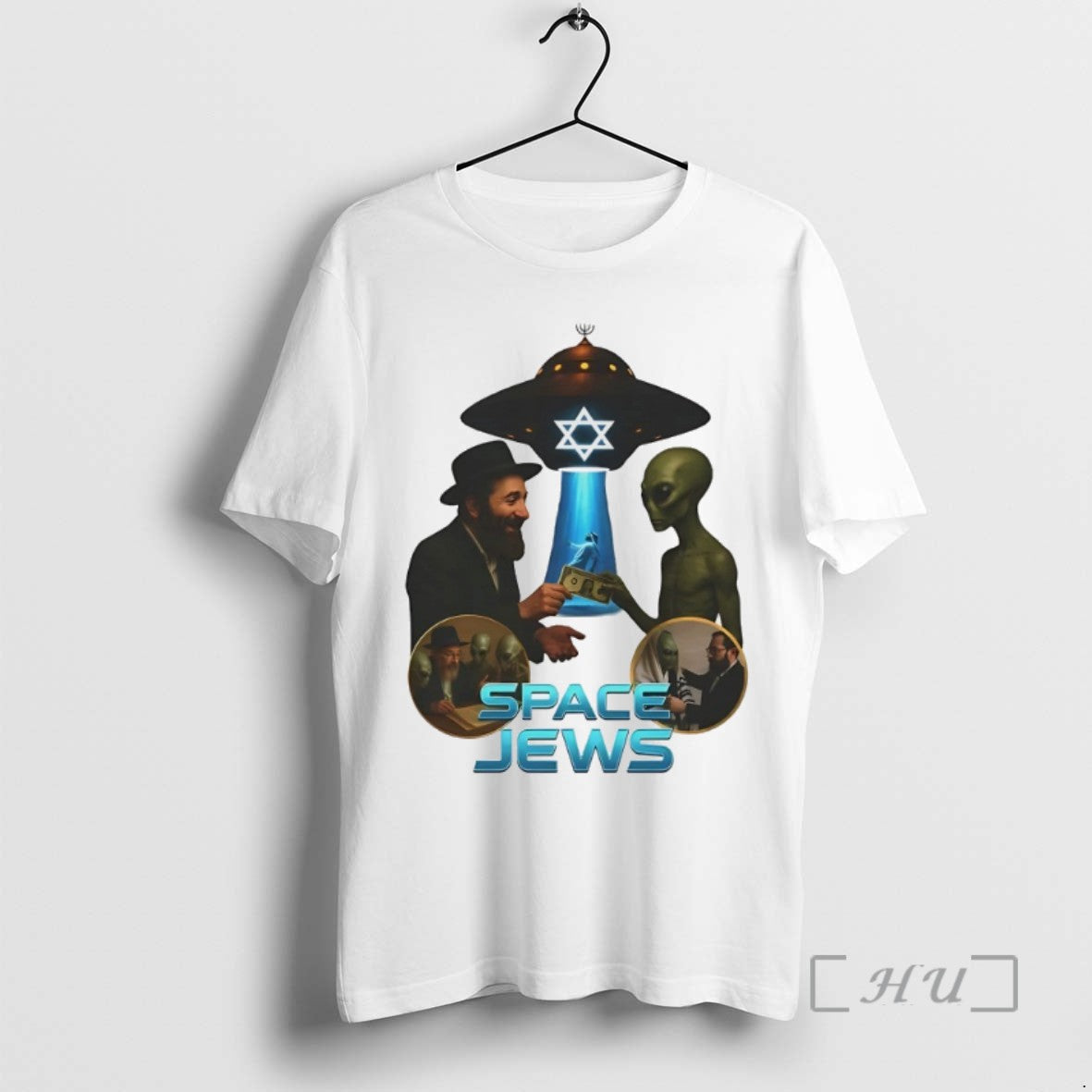 Officials Jiu Jitsu X Alien Space Jews T Shirt Sweater