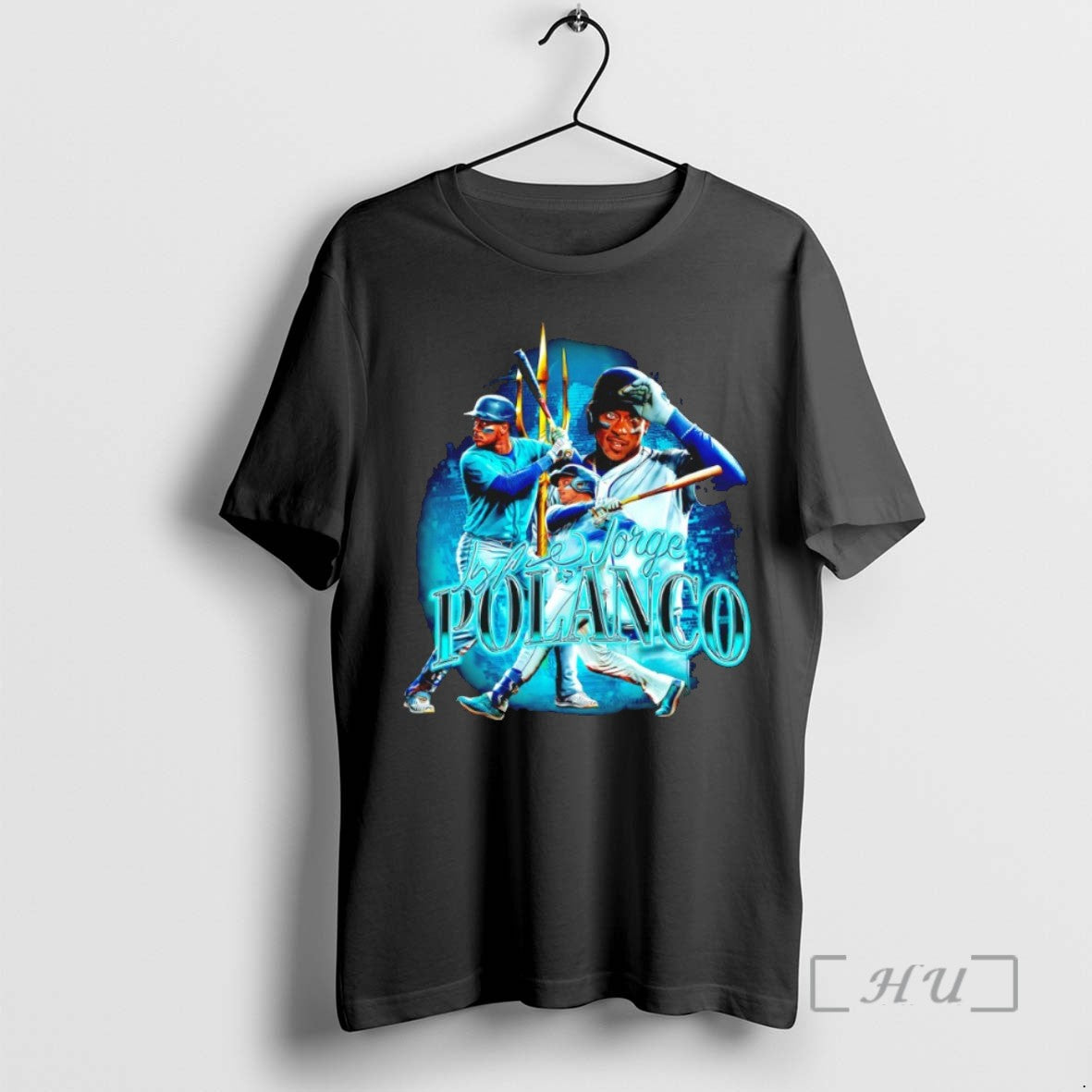 Officials Jorge Polanco Seattle Mariners Signature Graphic T Shirt Sweater