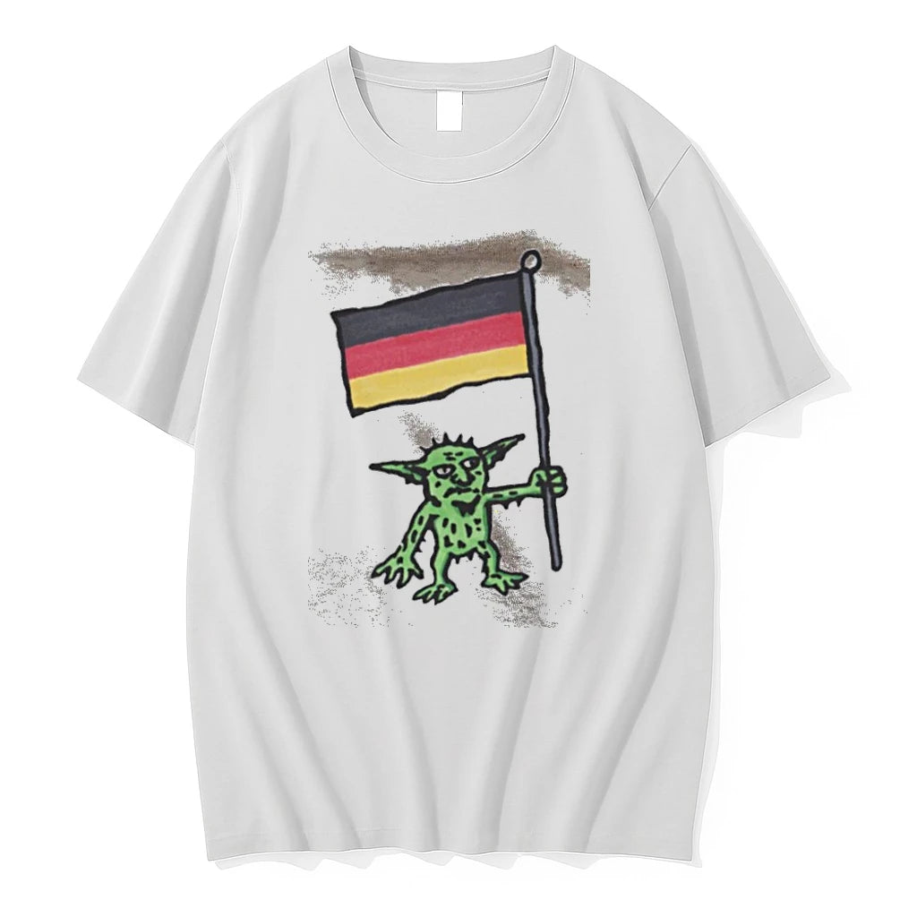 Officials Juhu Deutschland Goblin With German Flag T Shirt Sweater