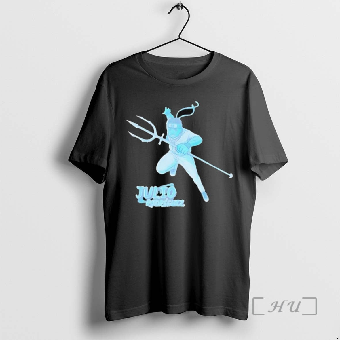 Officials Julio Rodriguez Seattle Mariners Holding Trident Anime Tee Sweater