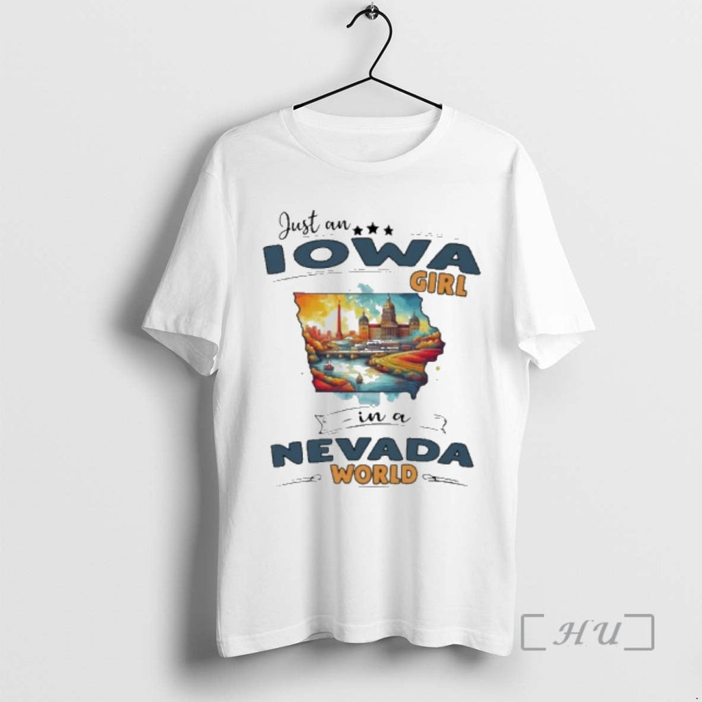 Officials Just An Iowa Girl In A Nevada World Retro Unisex
