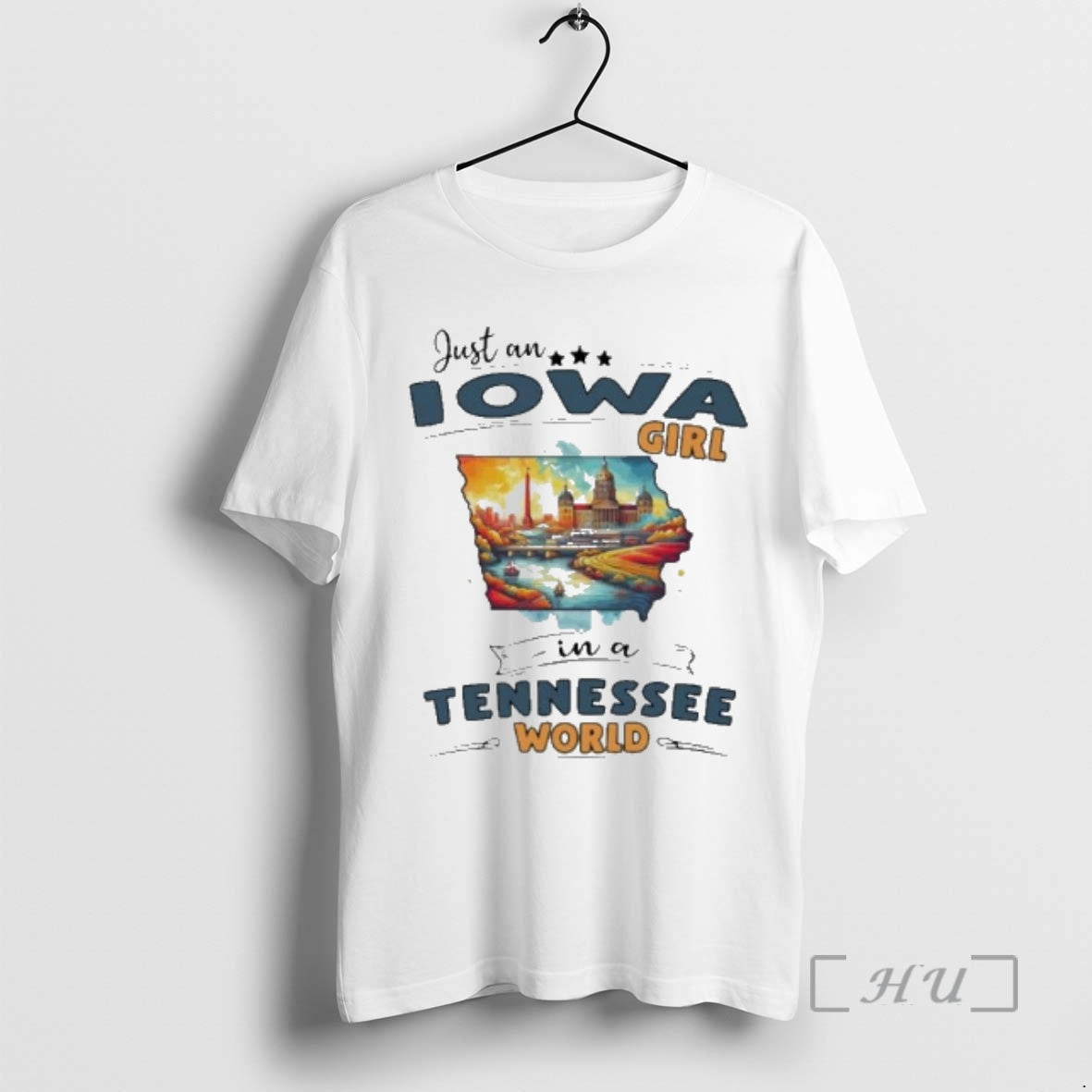 Officials Just An Iowa Girl In A Tennessee World Retro Unisex