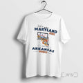 Officials Just A Maryland Girl Girl In A Arkansas World Map Premium T Shirts Sweater Unisex