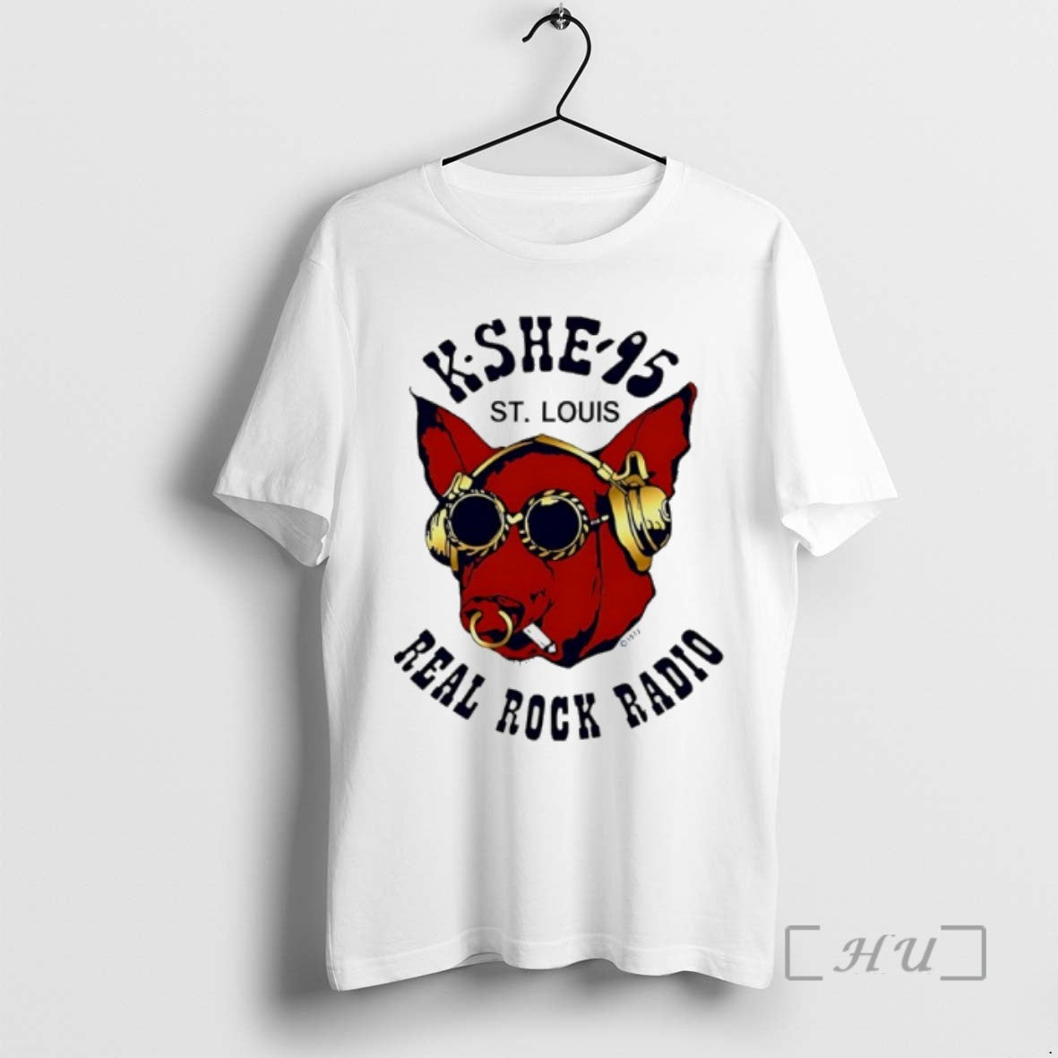 Officials Kshe 95 Real Rock Radio Dog Smoking Shirts Sweater