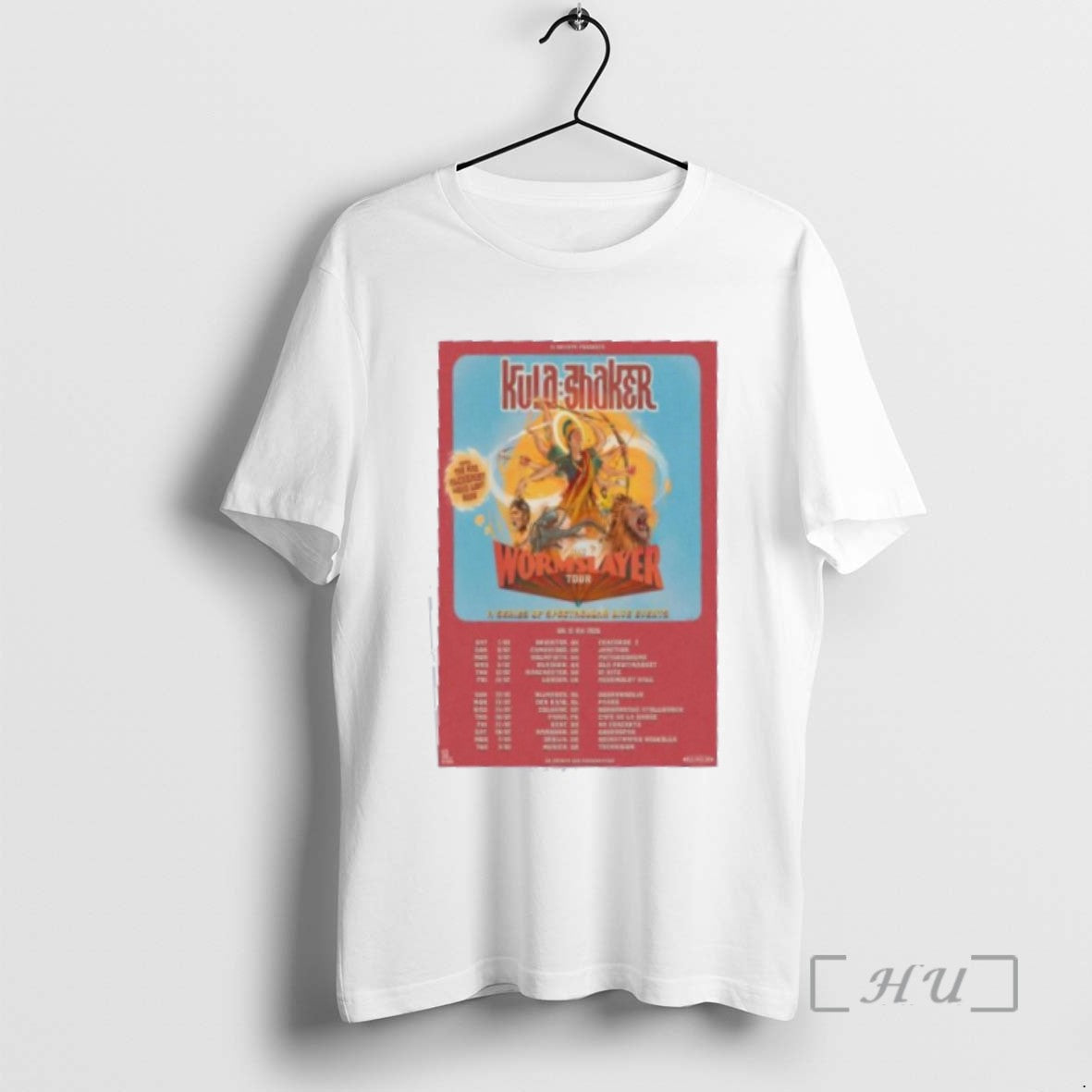 Officials Kula Shaker Uk Eu Tour 2026 Tee Sweater