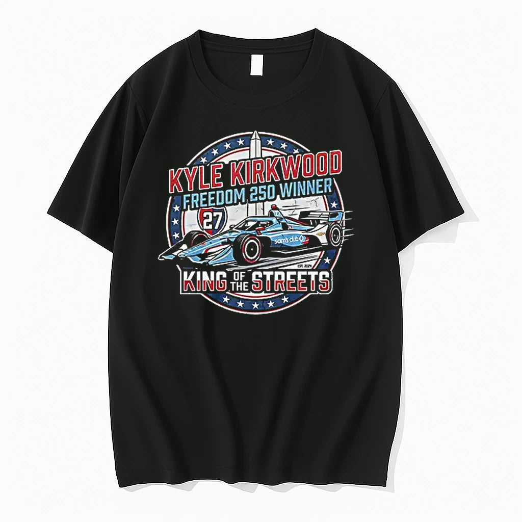 Officials Kyle Kirkwood Freedom 250 Washington Dc Race Winner Commemorative T Shirt Sweater