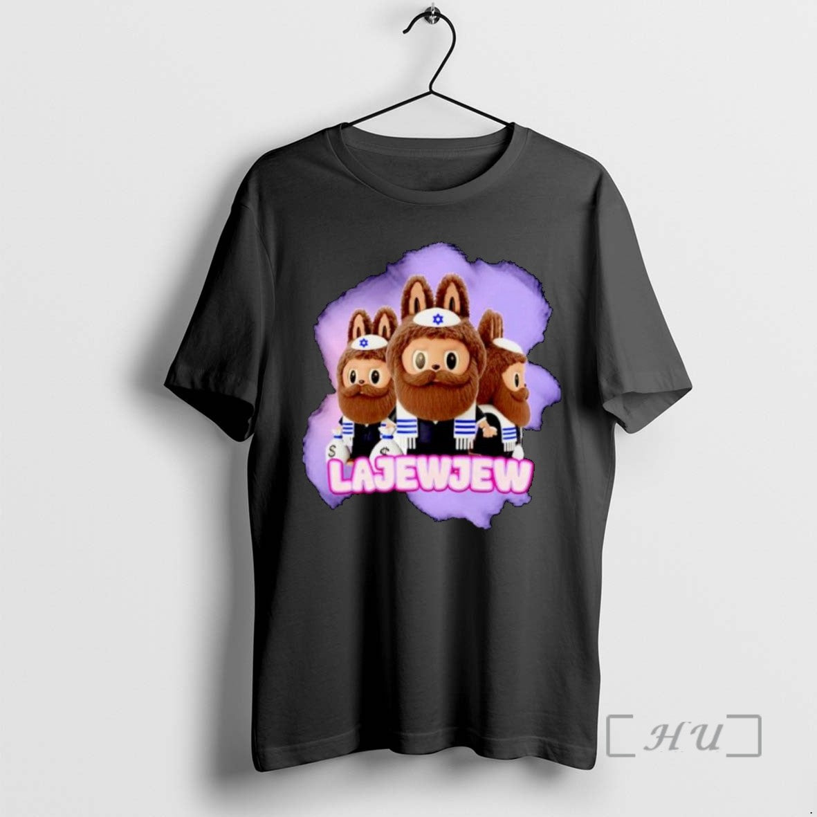 Officials Lajewjew Labubu X Jewish Graphic Ornaments T Shirt Sweater