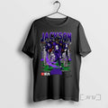 Officials Lamar Jackson Baltimore Ravens Football Number 8 Cemetery Skyline Shirts Sweater