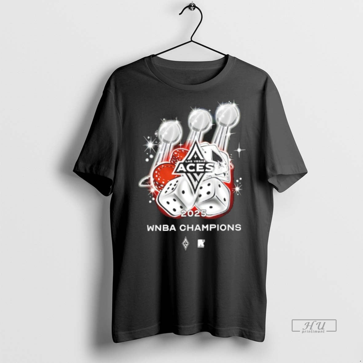Officials Las Vegas Aces Three Time 2025 Wnba Champions Trophy Tee Shirt Sweater