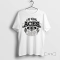Officials Las Vegas Aces Wnba 2025 Finals Champions Logo Tee Sweater