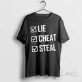 Officials Lie Cheat Steal Tee Sweater