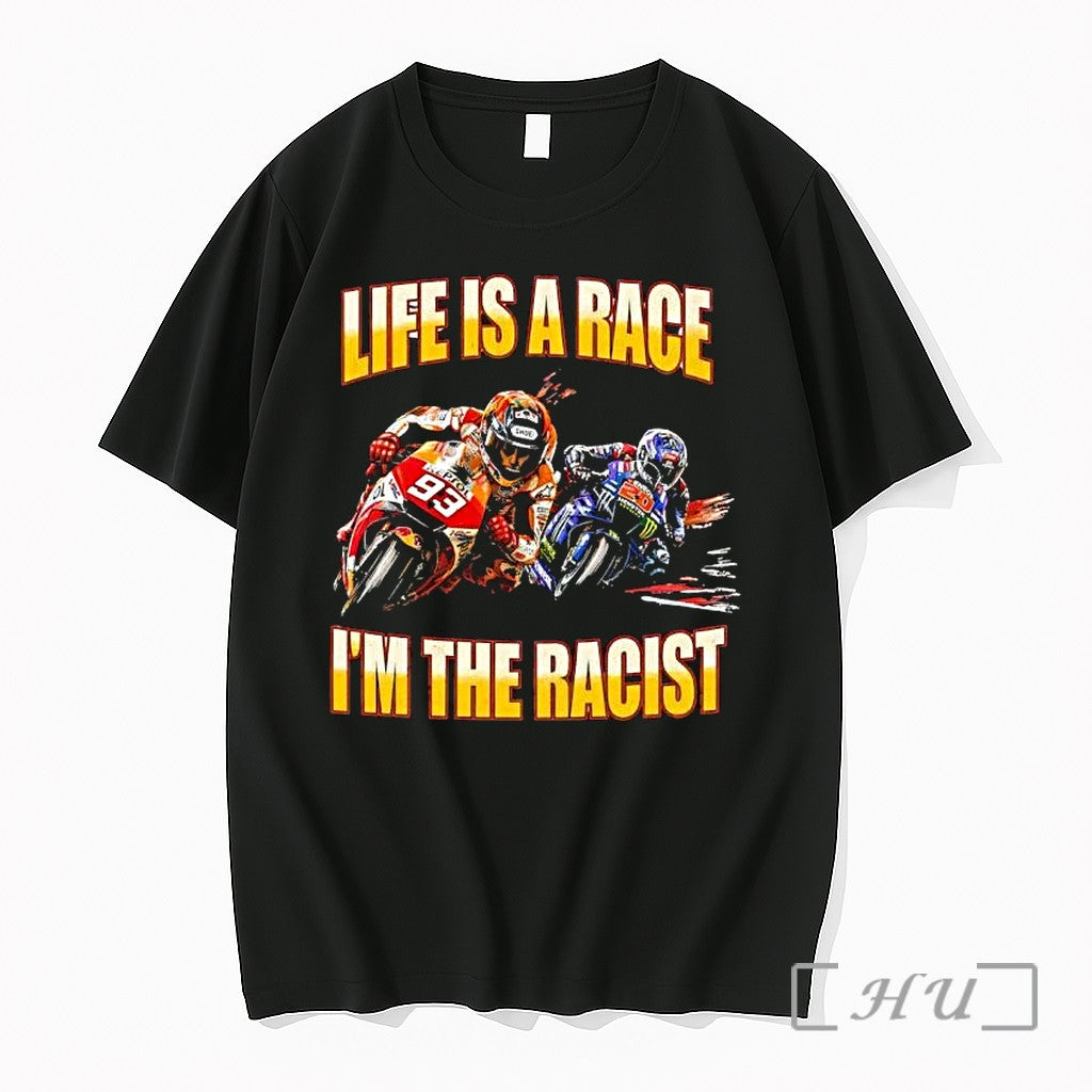 Officials Life Is A Race Shoe Repsol Im The Racist Motorcycle Premium T Shirts Sweater Unisex