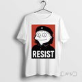 Officials Lisa Resist Style Shepard Fairey Satire Cartoon Tee Sweater