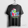 Officials Listening To Grinches All Day Christmas Grinch Telesale Shirts Sweater