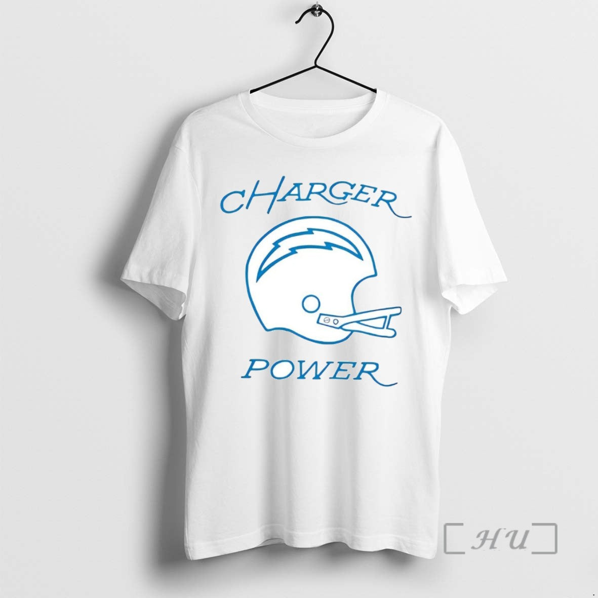 Officials Los Angeles Chargers Power Helmet Shirts Sweater