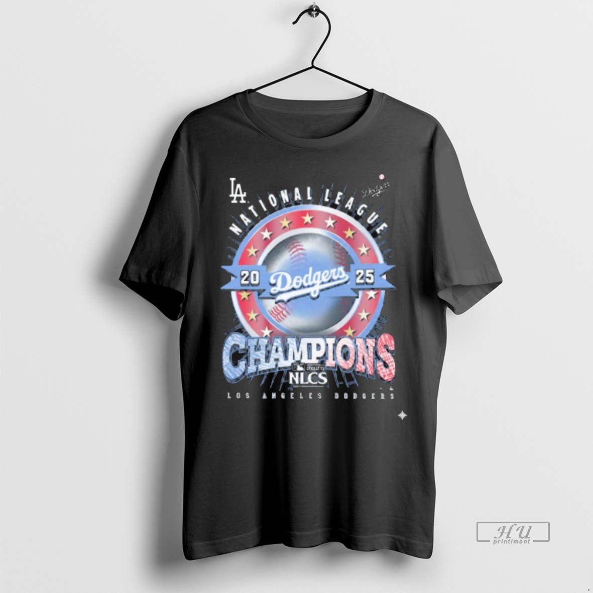 Officials Los Angeles Dodgers 47 Mlb 2025 Nlcs National League Champions Tee Shirt Sweater