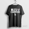 Officials Los Angeles Dodgers Nlcs Champions 2025 T Shirt Sweater