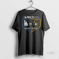 Officials Los Angeles Dodgers Vs Milwaukee Brewers Nlcs Batters Box Matchup Tee Shirt Sweater