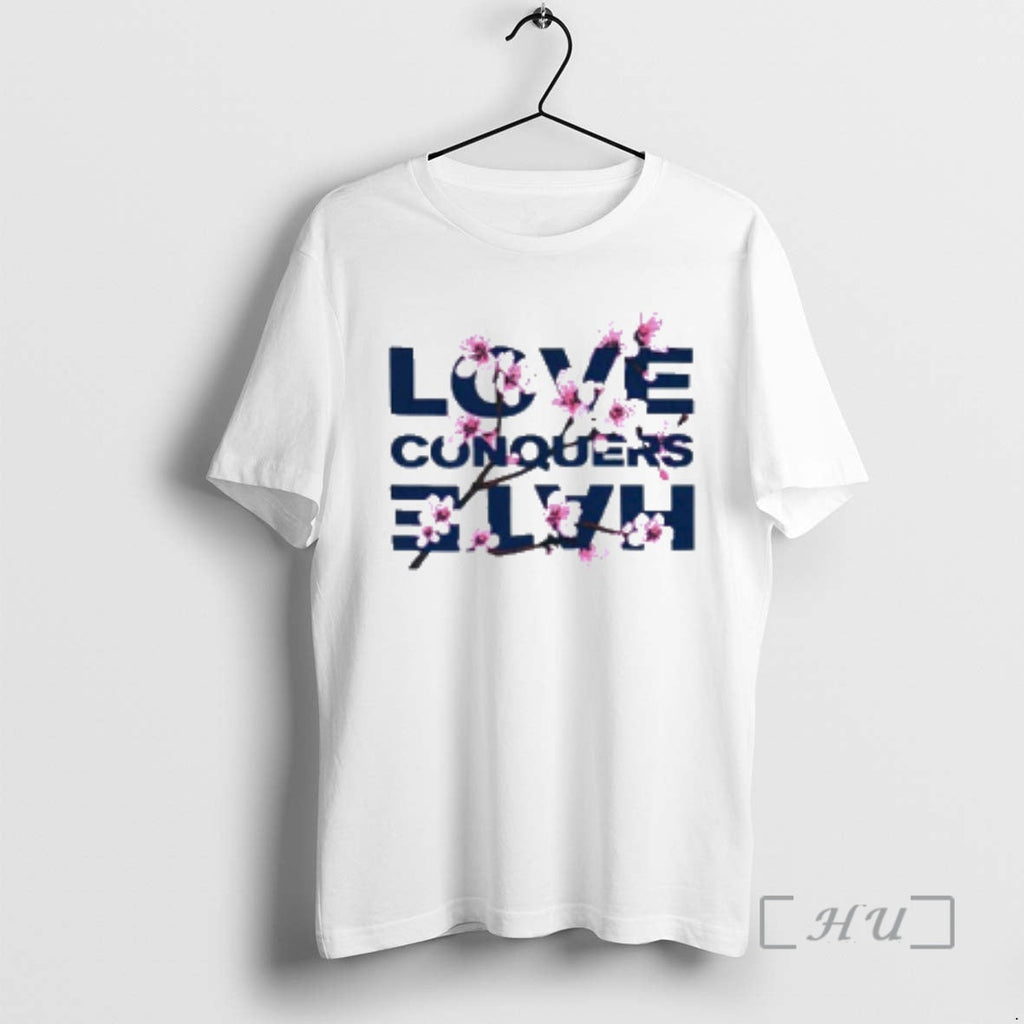 Officials Love Conquers Hate Cherry Blossom Unisex